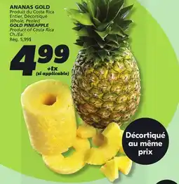 IGA GOLD PINEAPPLE offer