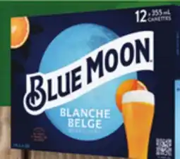 IGA BLUE MOON BEER offer
