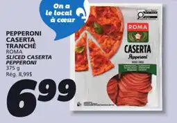 IGA ROMA SLICED CASERTA PEPPERONI offer