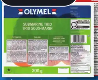 IGA OLYMEL SLICED DELI MEATS offer