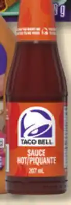 IGA TACO BELL SAUCE offer