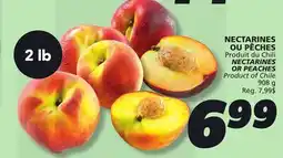 IGA PEACHES offer