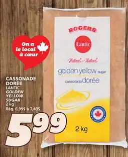 IGA LANTIC GOLDEN YELLOW SUGAR offer