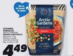 IGA ARCTIC GARDENS FROZEN VEGETABLES offer