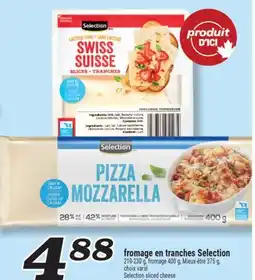 Marché Richelieu FROMAGE EN TRANCHES SELECTION | SELECTION SLICED CHEESE offer