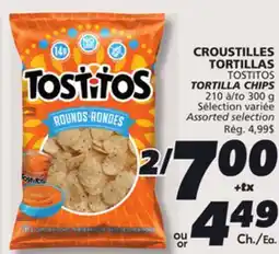 IGA TOSTITOS TORTILLA CHIPS offer