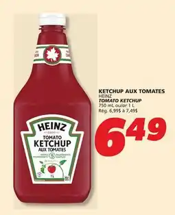 IGA HEINZ TOMATO KETCHUP offer
