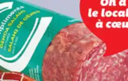 IGA COMPLIMENTS SALAMI offer