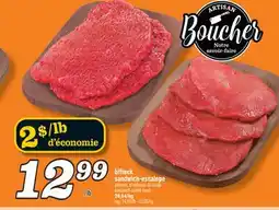 Marché Richelieu Bifteck sandwich-escalope |sandwich-cutlet steak offer
