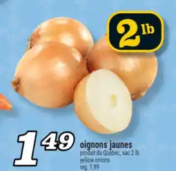 Marché Richelieu OIGNONS JAUNES | YELLOW ONIONS offer