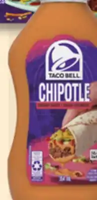 IGA TACO BELL CREAMY SAUCE offer