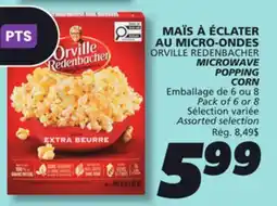 IGA ORVILLE REDENBACHER MICROWAVE POPPING CORN offer