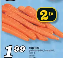 Marché Richelieu CAROTTES | CARROTS offer
