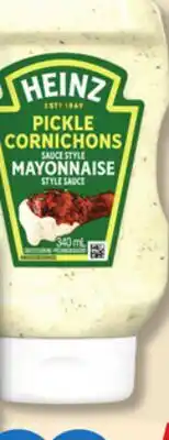 IGA HEINZ MAYONNAISE STYLE SAUCE OR DRESSING offer