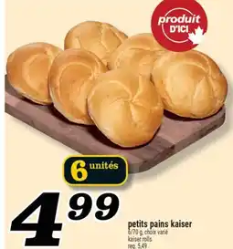 Marché Richelieu PETITS PAINS KAISER | KAISER ROLLS offer