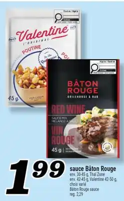 Marché Richelieu Sauce BâtonRouge | BâtonRouge sauce offer
