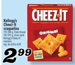 Marché Richelieu KELLOGG'S CHEEZ-IT CRAQUELINS | KELLOGG'S CHEEZ-IT CRACKERS offer