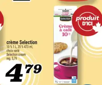 Marché Richelieu CRÈME SELECTION | SELECTION CREAM offer