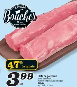 Marché Richelieu FILETS DE PORC FRAIS | FRESH PORK TENDERLOINS offer