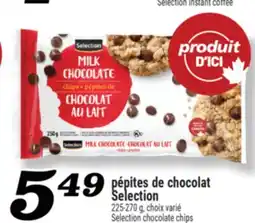 Marché Richelieu SELECTION CHOCOLATE CHIPS | SELECTION CHOCOLATE CHIPS offer
