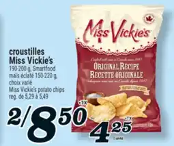 Marché Richelieu CROUSTILLES MISS VICKIE'S | MISS VICKIE'S POTATO CHIPS offer