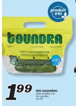 Marché Richelieu Mini cucumbers | mini cucumbers offer