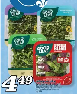 Marché Richelieu MÉLANGE DE LAITUE LES FERMES GOOD LEAF | LES FERMES GOOD LEAF LETTUCE MIX offer