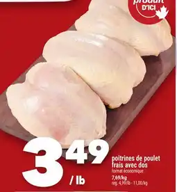 Marche Ami Poitrines de poulet frais avec dos offer