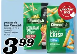 Marché Richelieu POMMES DE TERRE CAVENDISH | CAVENDISH POTATOES offer