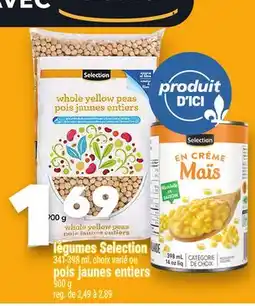 Marche Ami Légumes Selection ou pois jaunes entiers offer