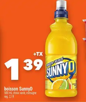 Marche Ami Boisson SunnyD offer