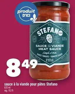 Marche Ami SAUCE À LA VIANDE POUR PÂTES STEFANO offer