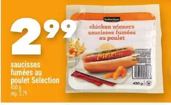 Marche Ami Saucisses fumées au poulet Selection offer