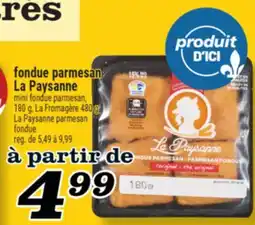 Marché Richelieu FONDUE PARMESAN LA PAYSANNE | LA PAYSANNE PARMESAN FONDUE offer