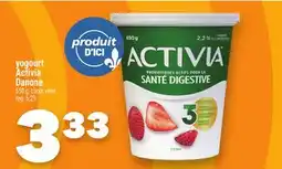 Marche Ami YOGOURT ACTIVIA DANONE offer