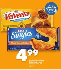 Marche Ami PRÉPARATION DE FROMAGE FONDU SINGLES KRAFT offer