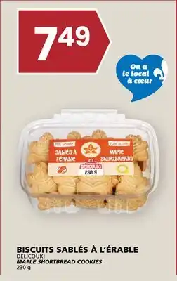 Rachelle-Bery Grocery DELICOUKI MAPLE SHORTBREAD COOKIES offer
