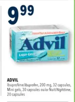 Familiprix ADVIL Ibuprofen, 200mg, 32capsules offer