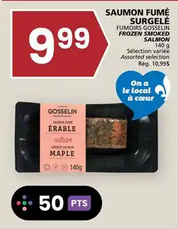 Rachelle-Bery Grocery FUMOIRS GOSSELIN FROZEN SMOKED SALMON offer