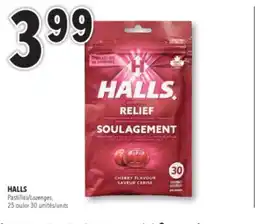 Familiprix HALLS Pastilles offer