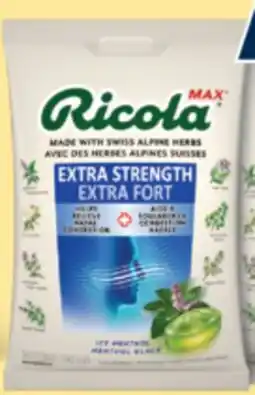 Familiprix RICOLA FAST AND EFFECTIVE THROAT RELIEF offer