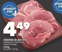 Marche Ami Côtelettes de porc frais offer