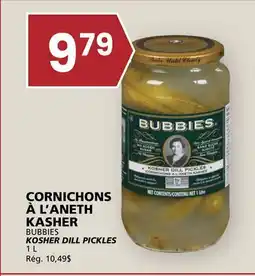 Rachelle-Bery Grocery BUBBIES KOSHER DILL PICKLES offer