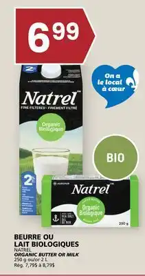 Rachelle-Bery Grocery NATREL ORGANIC BUTTER OR MILK offer