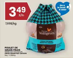 Rachelle-Bery Grocery FERME DES VOLTIGEURS FRESH GRAIN-FED CHICKEN offer