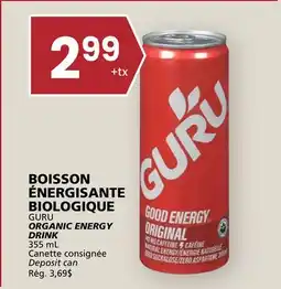 Rachelle-Bery Grocery GURU ORGANIC ENERGY DRINK offer