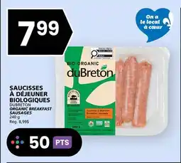 Rachelle-Bery Grocery DUBRETON ORGANIC BREAKFAST SAUSAGES offer