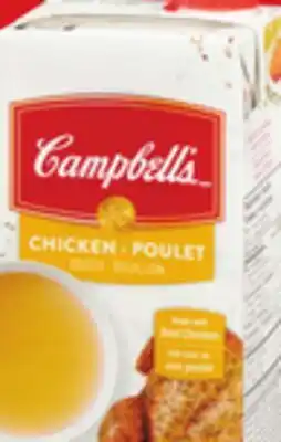 Giant Tiger Campbell's condensed soup or broth offer
