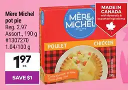 Giant Tiger Mére Michel pot pie offer