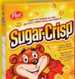 Giant Tiger Post cereal offer